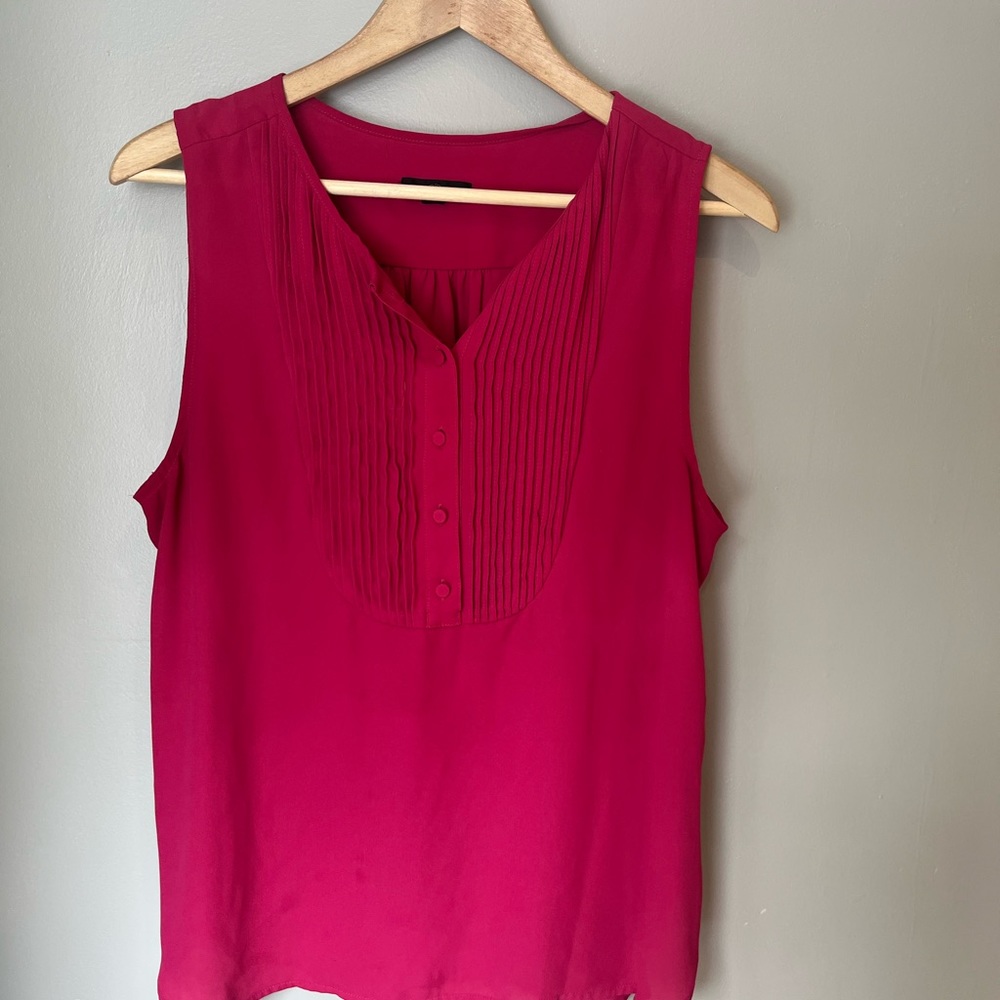 Tuxedo style Tank Top